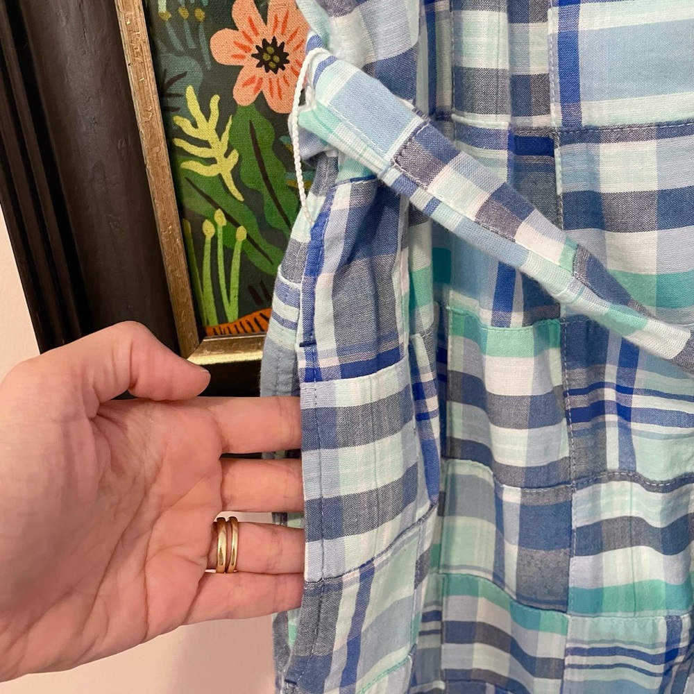 Vineyard Vines Cotton Madras Patchwork Plaid Marg… - image 3